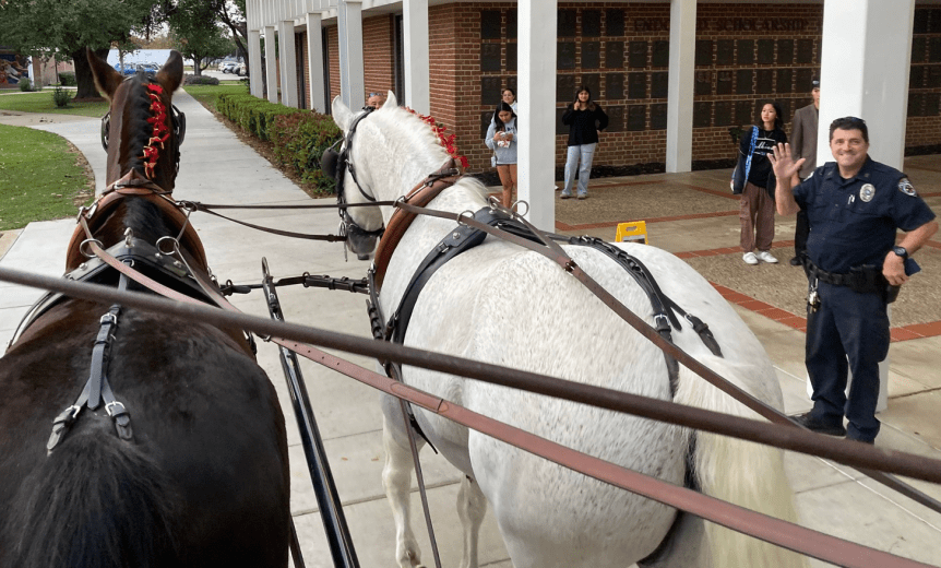 Ringing in the Holidays with Houston Christian&nbsp;University!